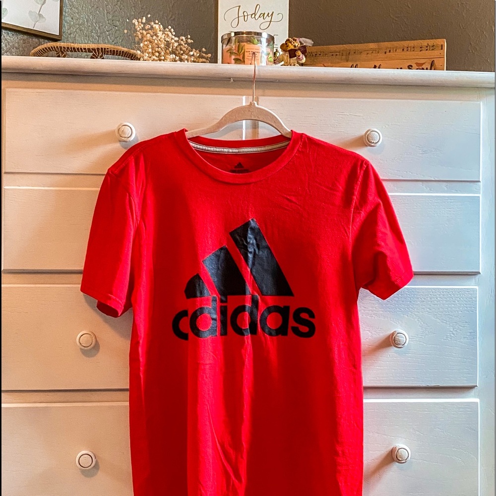 Adidas Short Sleeve with Black Logo